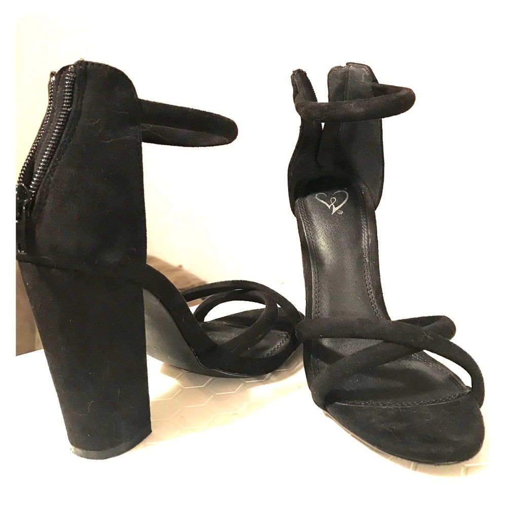 Black heels